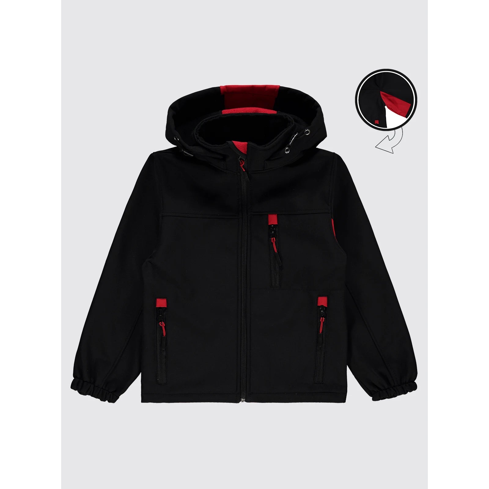 Boys Teenage Textile Coat Fashionable Outwear for Teens.