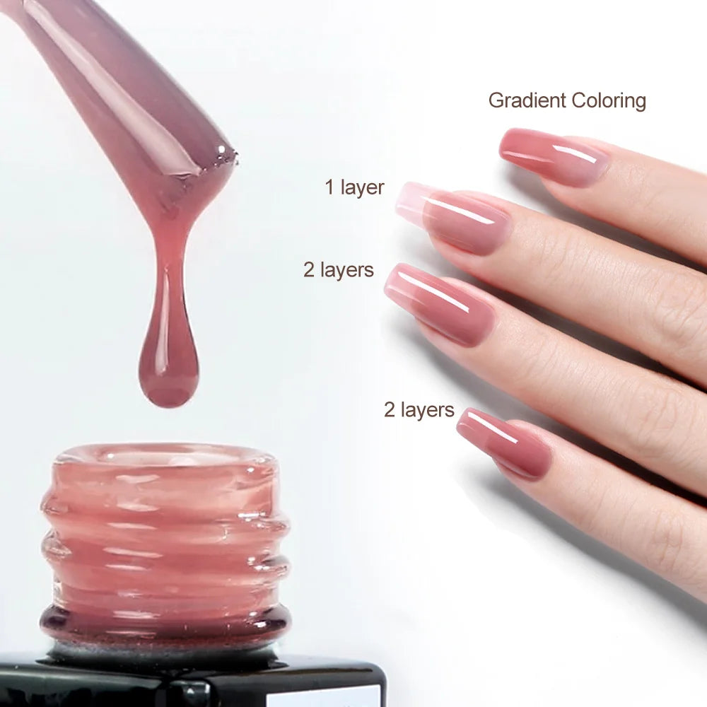 15ml VENALISA Gel Nail Polish Highly Pigmented Full Coverage Nail Gel Lacquer Semi Permanent Beauty Matt Top Coat Gel Varnish.