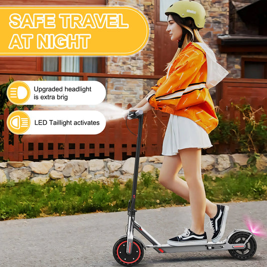 JUICEASE 2025 Solid Tire Electric Scooter 8.5/10 Inch 25/35KM Range Waterproof Escooter 31/35KM/H Fast Speed Scooter Electric.