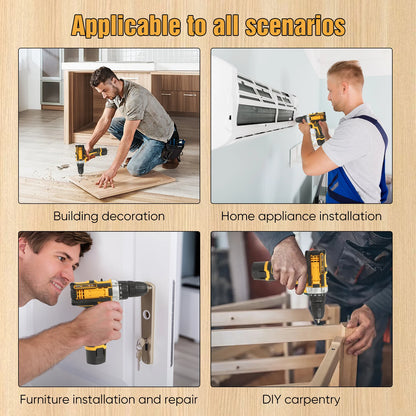 55 Nm Drehmoment Elektrofahrer Elektrischer Elektrofahrer Hand Elektrischer Antrieb Elektrowerkzeug-Set Multifunktionale Zubehörbox-Konditionierung