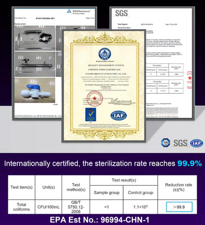 ALTHY Whole House UV Ultraviolet Water Sterilizer System Filter Purifier + Smart Flow Control Switch Stainless Steel 12GPM.