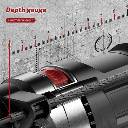 Elektrische Bohrmaschine Schlagbohrmaschine Multifunktions Variable Geschwindigkeit Holz Metall Stein Abschneiden Haushalt Wand Loch Bohren Elektrowerkzeuge