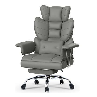 Desk Chairs Ergonomic Office Chair PU Leather Computer Chairs Adjustable Big High Back Executive Chair Swivel Chair
