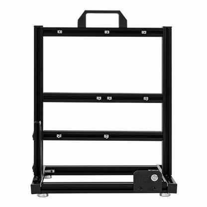 METALFISH BlockCase Aluminum Open Frame Case Support ATX/M-ATX Mainboard GPU Mount Horizontally 240 Water Cooler Gaming Cabinet.