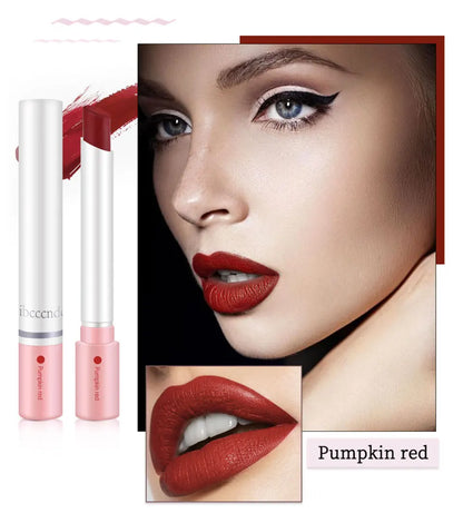4 pcs/set Cigarette Lipstick Set Long Lasting Lip Glaze Matte Lip Gloss Waterproof Lip Stick Tube Nude Lip Tint Makeup Cosmetics