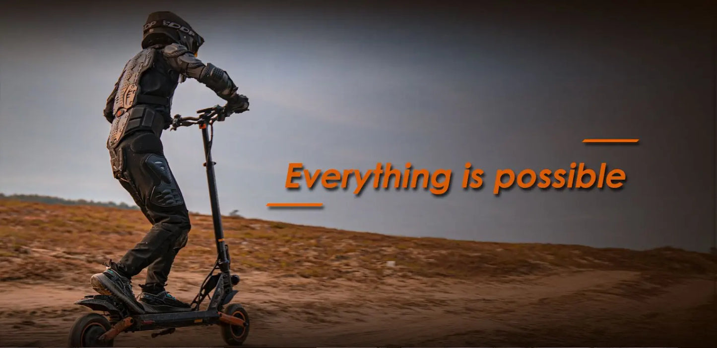 New urban/off-road electric scooter Kukirin G2 PRO 1000W 48 v15.6ah 45HP/H foldable electric scooter with seat.