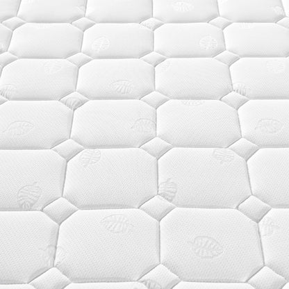 matratzen 140x200 90x200 160x200cm 7 Zonen Kaltschaum Matratze, Taschenfederker, Härtegrad H3, 25cm Höhe,versteppter Mikrofaserbezug-Topping