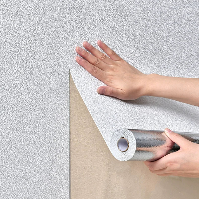 Kieselalgen-Schlamm-Tapete, selbstklebende, wasserdichte und feuchtigkeitsbeständige Tapete, Schlafzimmer, Wohnzimmer, Hintergrund, Wandaufkleber