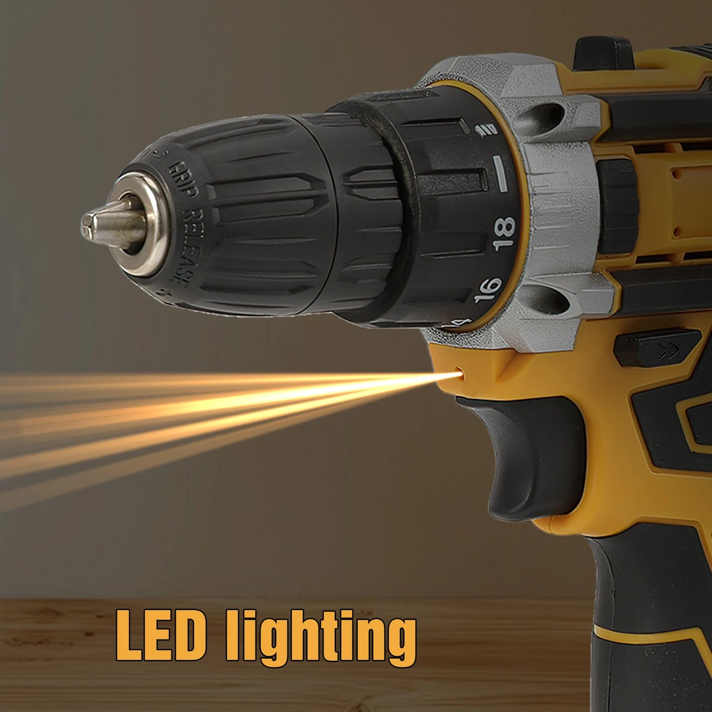 55 Nm Drehmoment Elektrofahrer Elektrischer Elektrofahrer Hand Elektrischer Antrieb Elektrowerkzeug-Set Multifunktionale Zubehörbox-Konditionierung