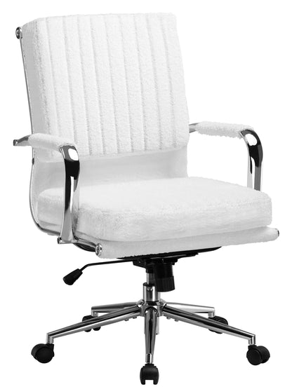 COMHOMA Chefsessel Bürostuhl Ergonomischer Schreibtischstuhl Drehstuhl Computerstuhl mit Armlehnen Schminktisch Stuhl