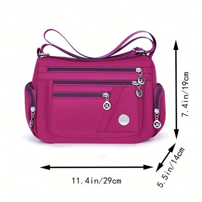 Women Nylon Waterproof Bag Messenger Bags For Lady Crossbody Large Capacity Travel Shoulder Bag Casual Handbags High Quality.