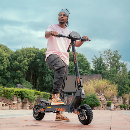 Folding Electric Scooter 48V 15AH(18650lithium battery), 800W Motor, 45KM/H 55KM,10'' Tubeless Wheels.