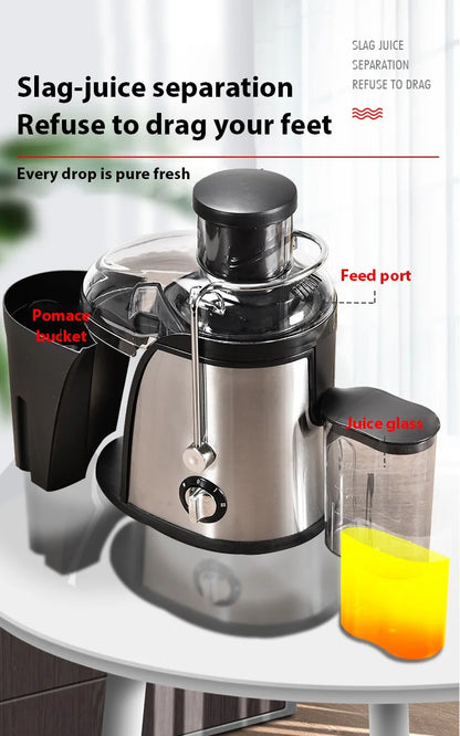 400W Juicer Machine,22000RPM Juicer with 3-inch Big Mouth for Whole Fruits and Veg,Juice Extractor with 2 Speeds,Easy to Clean.