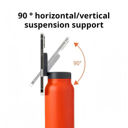 24 Oz Insulated Stainless Steel Sports Water Bottle With Straw Outdoor Insulated Water Mug With Magnetic Phone Holder Thermos.