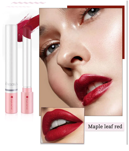 4 pcs/set Cigarette Lipstick Set Long Lasting Lip Glaze Matte Lip Gloss Waterproof Lip Stick Tube Nude Lip Tint Makeup Cosmetics