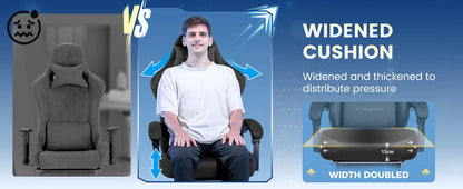 GTPLAYER Gaming Stuhl, Atmungsaktiver Bürostuhl, Bürostuhl Ergonomisch, Hochwertiger - Stoff, Ergonomischer PC Stuhl