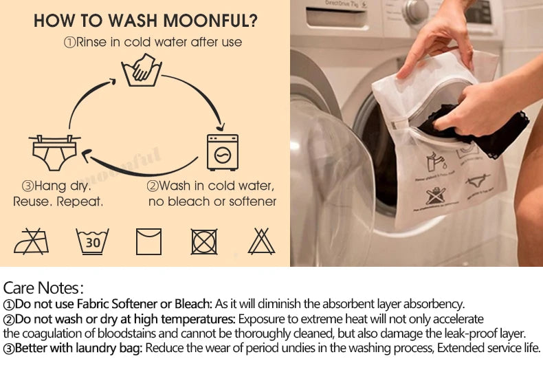 High Waist Period Underwear Lace Mesh Menstrual Panties Women Menstrual Cycle Absorbent Underwear Girl Panties for Monthly.