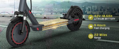 JUICEASE 2025 Solid Tire Electric Scooter 8.5/10 Inch 25/35KM Range Waterproof Escooter 31/35KM/H Fast Speed Scooter Electric