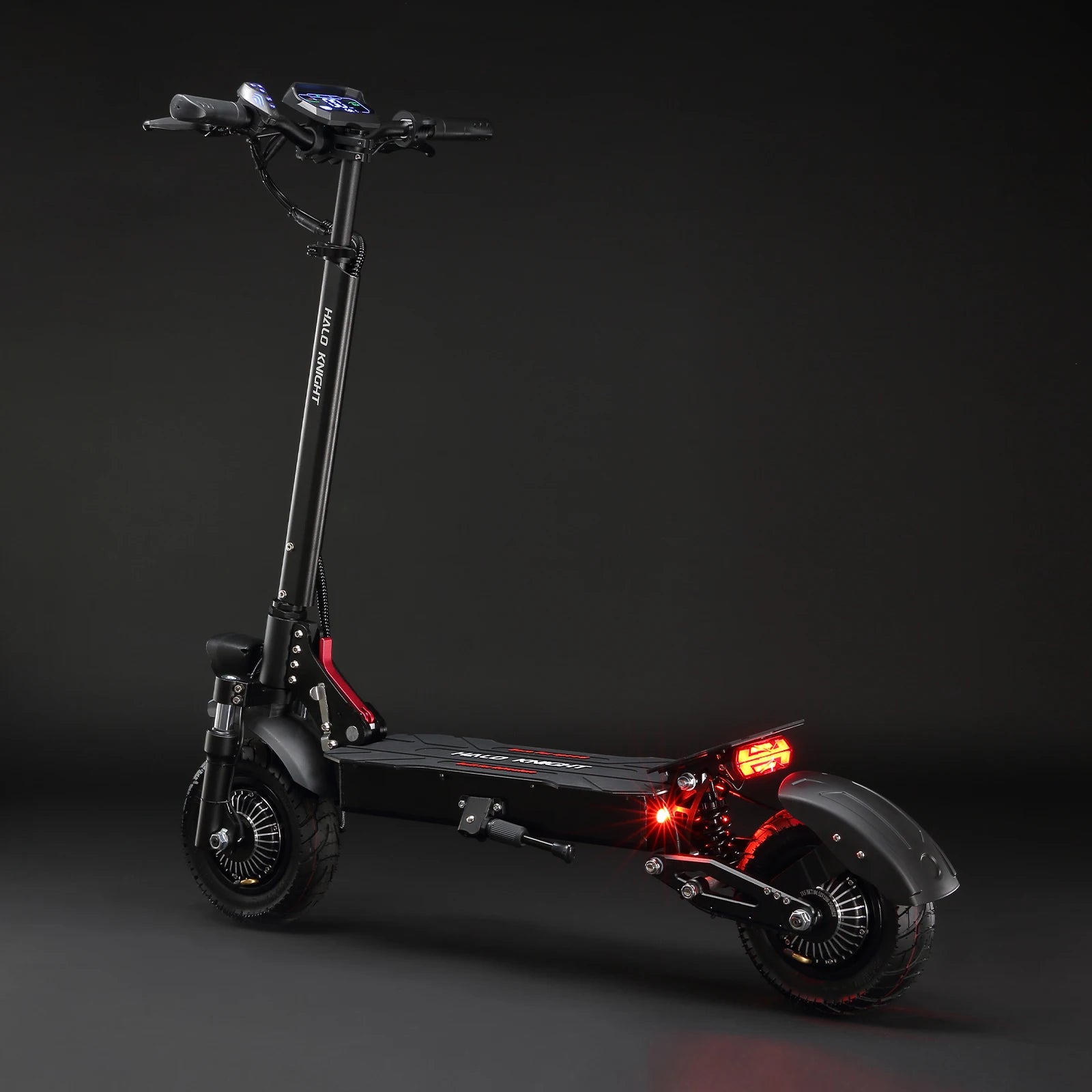 HALO KNIGHT T104 2400W Adult Electric Scooter 65KM/H Powerful Fast Scooter 52V 21Ah Folding Dual Motor E Scooter Cheap Escooter.
