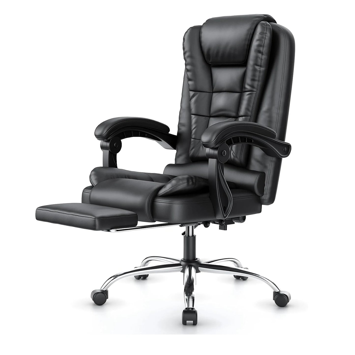 Executive Office Chair with Footrest High Back Desk Chair Ergonomic Recliner Computer Chair Gaming Chairs for Home