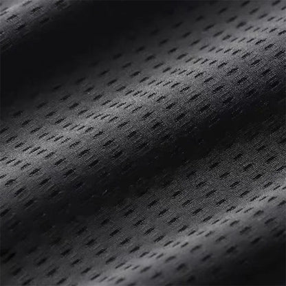 Men's Hollow Out Ice Silk Pants Mesh Breathable Casual Thin Quick Dry Pant Loose Elastic Beam Feet Pants Sports Fitness Trousers.