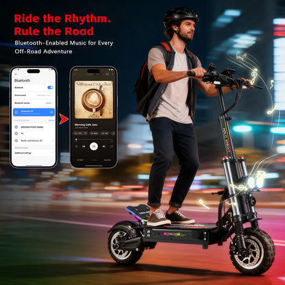 HALO KNIGHT T107Pro 6000W Adult Electric Scooters 95km/h Professional Powerful E Scooter 60V 38.4Ah Dual Motor Fast E-scooter.