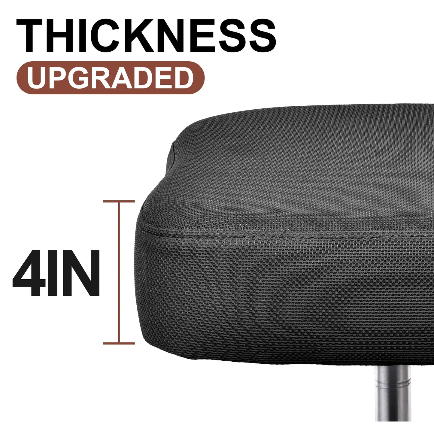 Stuhl mit gekreuzten Beinen, Stuhl mit gekreuzten Beinen für Erwachsene, höhenverstellbare Beinstütze mit Rollen zum Zappeln, zappelige Sitter mit mehreren Positionen