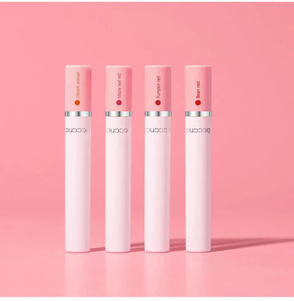 4 pcs/set Cigarette Lipstick Set Long Lasting Lip Glaze Matte Lip Gloss Waterproof Lip Stick Tube Nude Lip Tint Makeup Cosmetics