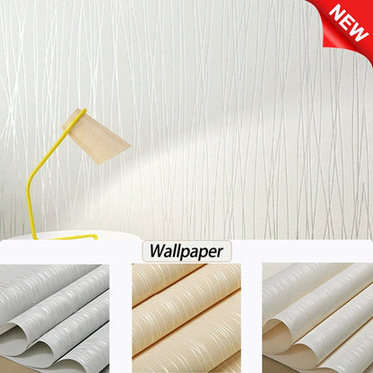 1 Rolle Vliestapete, verdickte selbstklebende Tapete, geeignet für Schlafzimmer, Wohnzimmer, Hintergrundwanddekoration
