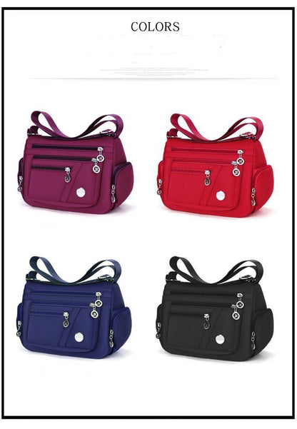 Women Nylon Waterproof Bag Messenger Bags For Lady Crossbody Large Capacity Travel Shoulder Bag Casual Handbags High Quality
