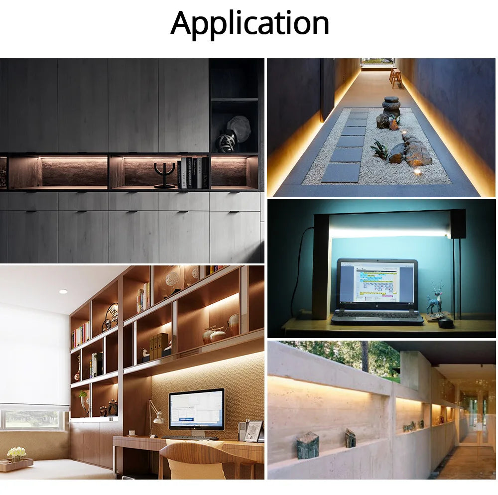 30cm/50cm/60cm LED Rigid Light Strip High Brightness LED Fluorescent Floodlight Tube Bar Industries Showcase Display Lamp 220V.