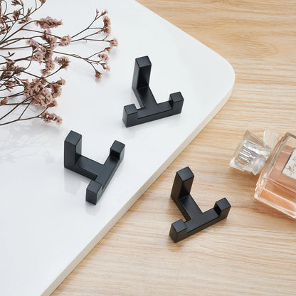 SARIHOSY Schwarze Kleiderbügelhaken, Heimaufbewahrung, Wandhaken für Schlüssel, Hut, Tasche, Badezimmer, Handtuchhaken, Küche, Wandaufbewahrung