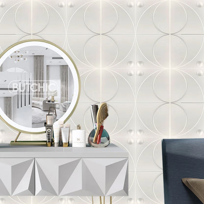 30x30cm 3D wall sticker decorative living room wallpaper mural waterproof 3D Wall Panel Mould bathroom kitchen 3D Mould ceiling