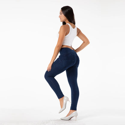 Shascullfites Melody High Rise Women's Jeans Black Pants Sports Female Gym Leggings for Women Tights Push-Up For Yoga.