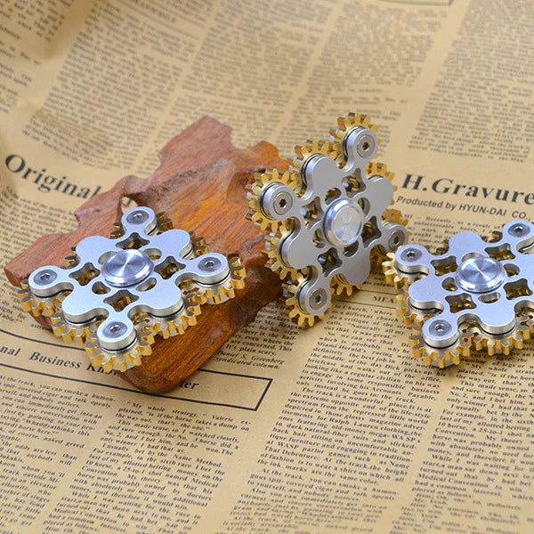 9 Gears Hand Spinner High Quality Metal Fidget Spinners R188 Smooth Bearing Adult Stress Relief Toy Anti Stress Fidget Toys.