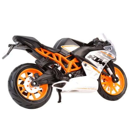 Maisto 1:18 KTM RC 390 Static Die Cast Vehicles Collectible Hobbies Motorcycle Model Toys.