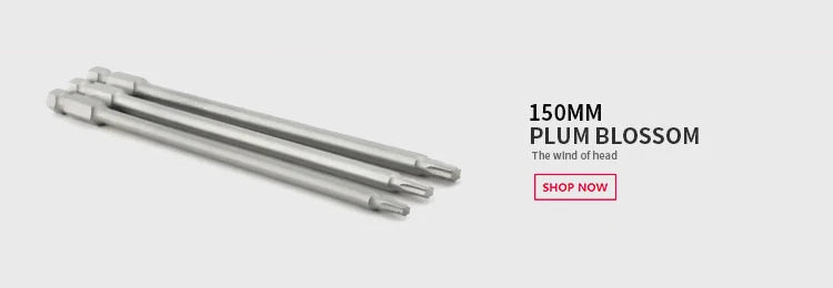 100mm Länge Torx Elektrische Schraubendreher Bit Sets S2 Harte Pflaume Kopf Wind Charge Bits Elektrische Bohrer Charge T8 T10 t20 T25 T30 T40