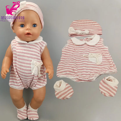 40 cm reborn baby doll bathrobe for 17 inch bebe doll clothes children gift toys wear