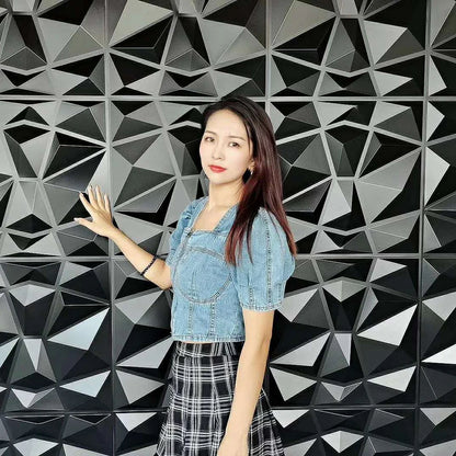 house wall renovation stereo Esports Games 3D wall panel non-self-adhesive wall sticker art tile wallpaper room bathroom ceiling