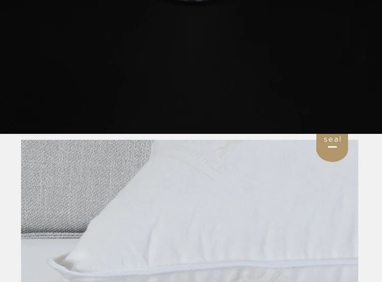Down Pillow 100% Goose Down Feather Household Down Pillow Three layer down+feather+down pillow  size height can be customized.