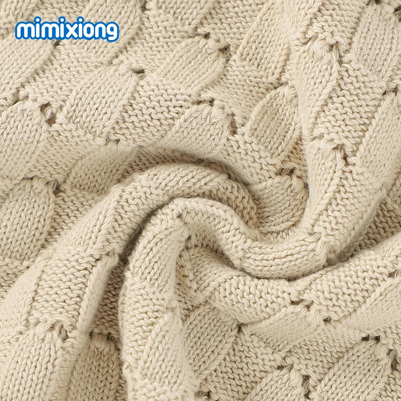 Baby Bodys Kleidung Fashion Solid Strick Neugeborenen Bebes Körper Anzüge Tops für Infant Jungen Mädchen Overalls Outfit Ein Stück Tragen.