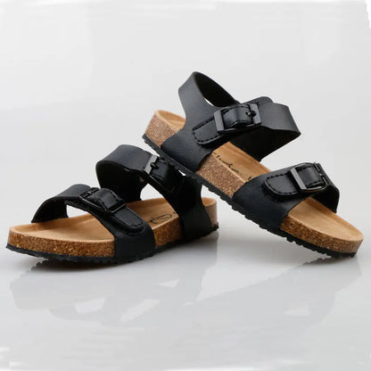 Kids Sandals Toddler Girl Shoes Boys Sandal Casual Shoes Unisex Soft Leather Girls Sandals Summer Kids Shoes 1-3 4-6 Year Old.
