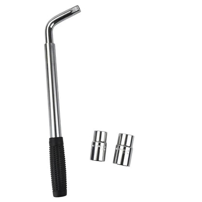 Teleskop-Radschlüssel, Schraubenschlüssel, Radschlüssel mit Steckschlüssel, Autoreparaturwerkzeuge, 17/19, 21/23 mm