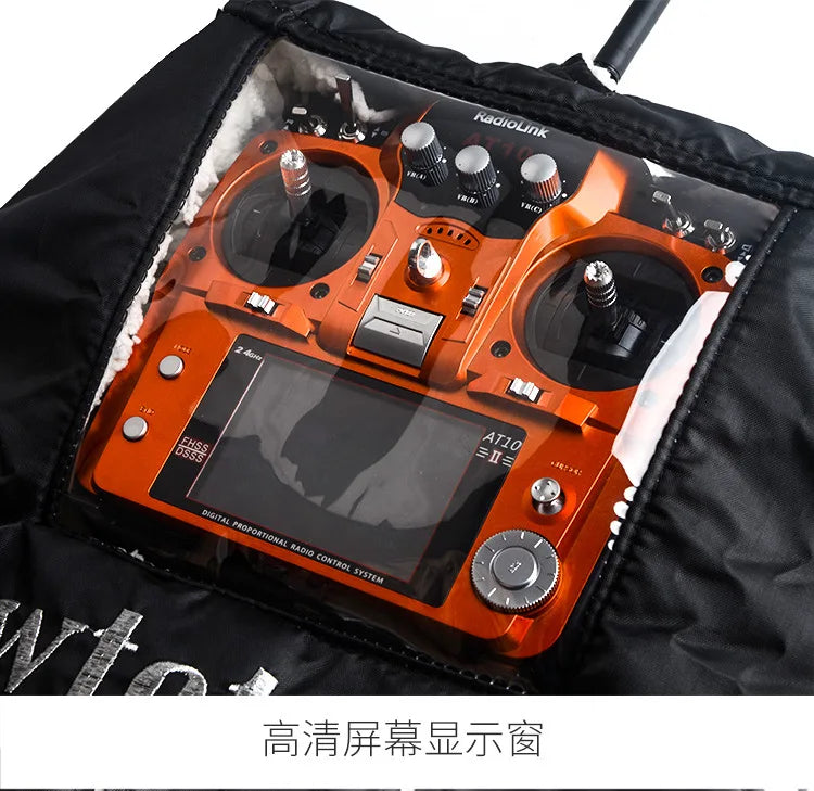FPV Remote Control Warm Gloves Outfield Warm Cover Transmitter Shield Hand Protector Winter Outdoor for FPV RC AT10II AT9S Drone.