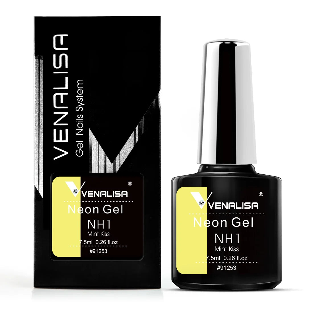 Venalisa New 7.5ml Neon Gel Nail Art Manicure Soak Off Camouflage Natural Nude Color Silicone Nail Gel Polish Lacquer Varnishes.