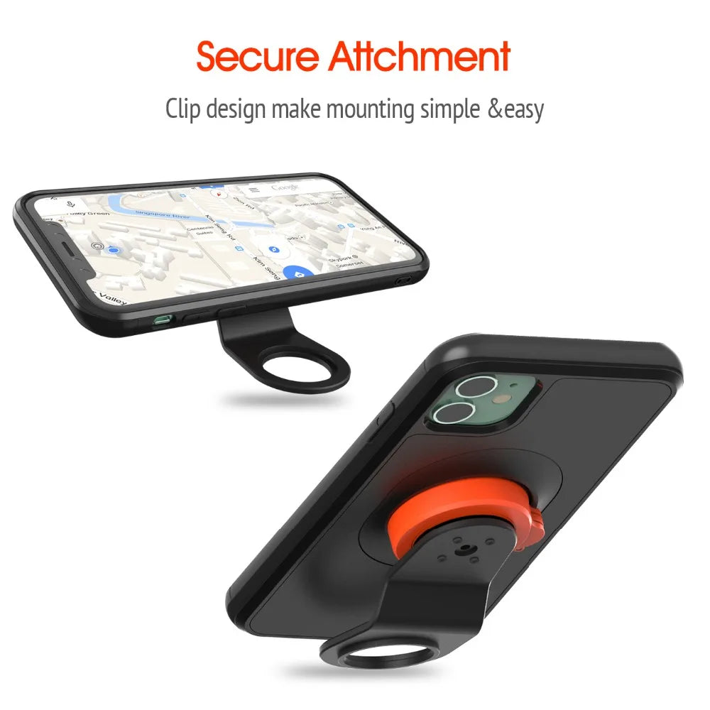 Bike Stem Phone Mount,Mountain Bicycle Phone Holder,Universal Aluminum Handlebar Cell Phone Cycling MTB Quick Attach/Detach.