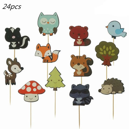 1–12 Monate Foto-Banner, Wald-Foto-Banner, alles Gute zum Geburtstag, Party-Dekoration, Babyparty, 1. Geburtstag, Junge, Mädchen, 12-Monats-Foto-Banner