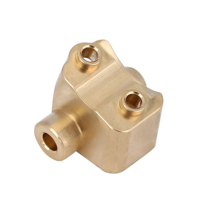 INJORA Heavy Brass Counterweight Portal Drive Housing Bumper Holder Axle Mount for RC Crawler TRX4 TRX-4 TRX6 Upgrade Parts