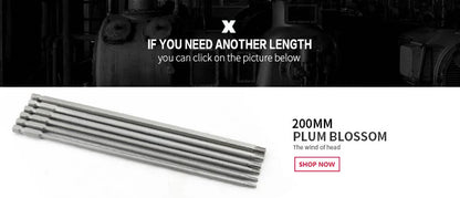 100mm Länge Torx Elektrische Schraubendreher Bit Sets S2 Harte Pflaume Kopf Wind Charge Bits Elektrische Bohrer Charge T8 T10 t20 T25 T30 T40