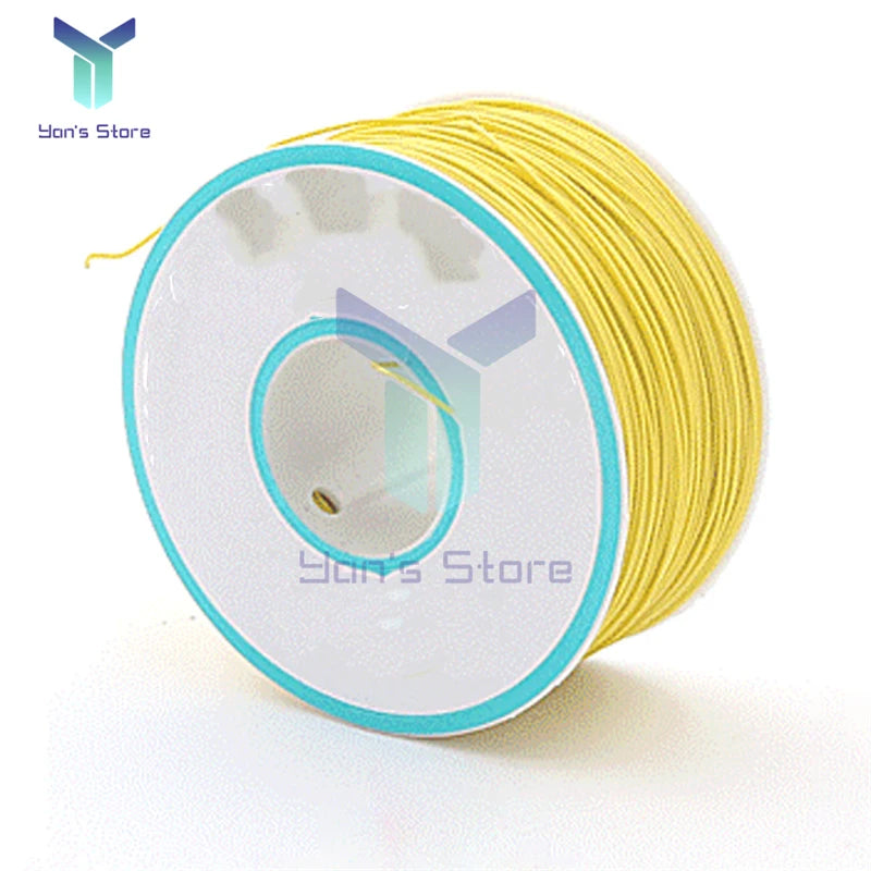 250M 30AWG Wire Cable 8 Color PCB Soldering Fly Iine 0.55mm Breadboard Jumper Colored Insulation Wrap Cable Tinned Pure Copper.